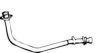 FONOS 08676 Exhaust Pipe